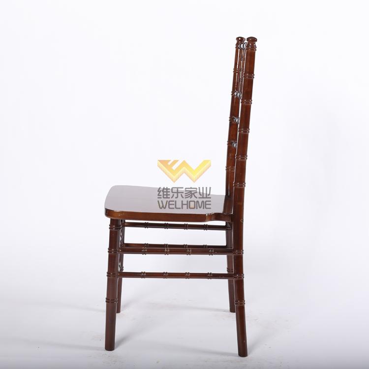 Mahogany Solid wood chiavari chair for wedding/events
